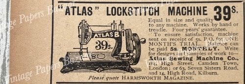 Atlas lockstitch sewing - atlas,