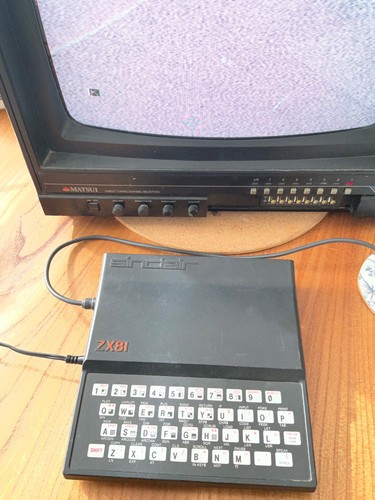 Sinclair zx81 home computer - home,