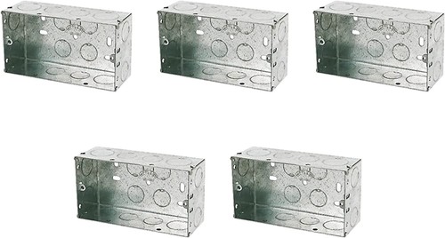 Double metal back box 35mm - double,