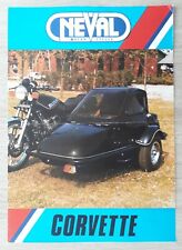 Neval Sidecar Range Brochure c.1983 - Corvette  Sports  Military