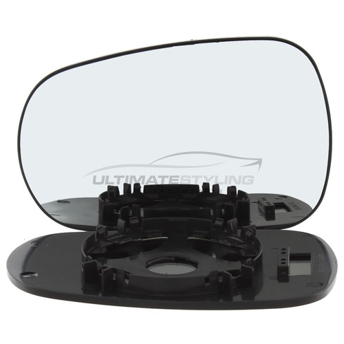 Mirror glass fits nissan micra - glass,