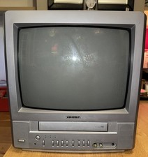 TOSHIBA VTV1400- 14 Inch TV/VHS RECORDER- Silver