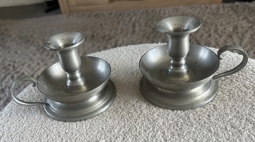 Abbey cast pewter chamber - 2,