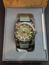 AVI-8 Hawker Hunter Atlas GMT 44mm Men's Automatic Watch AV-4122 - Amazon Green