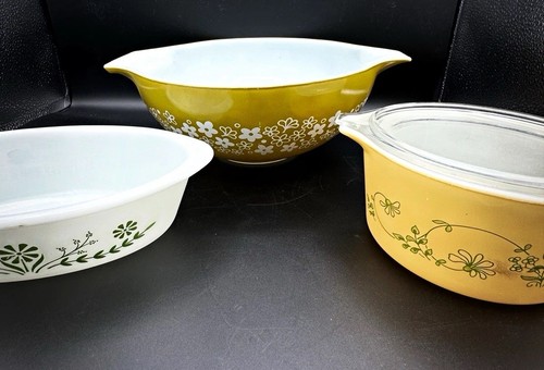 Vintage pyrex lot - lot, 3
