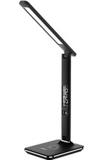 Ottlite Wellness LED Desk Lamp Night Light With Wireless Charger