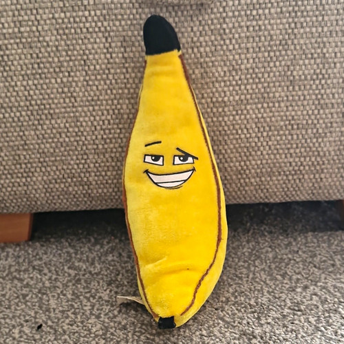 Banana yellow plush soft toy - plush,