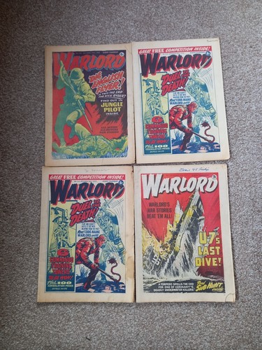 Warlord comics joblot - joblot,
