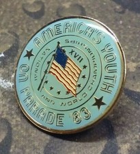 America's Youth on Parade 1983 pin National Championships AYOP Baton Twirling
