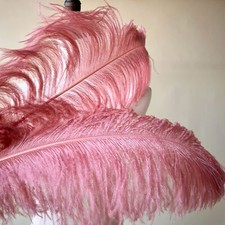 Dyed Ostrich Feather Table