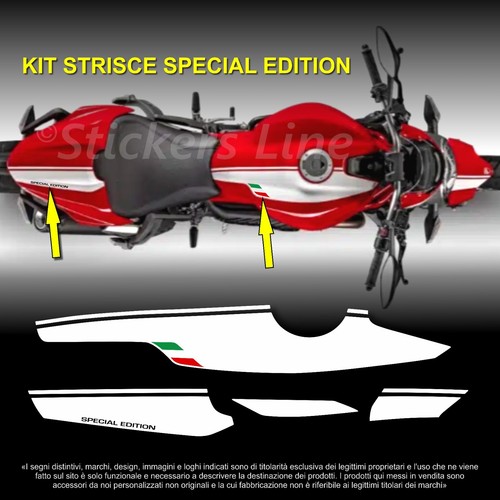 Stickers line ducati monster - line,