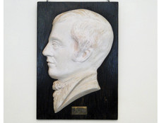 ROBERT BURNS Antique Plaster