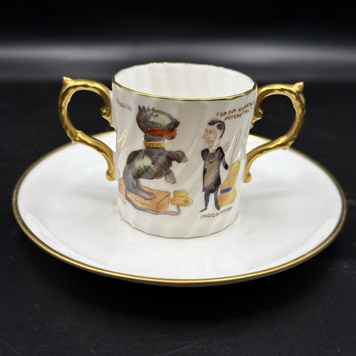 Rare c1903 aynsley political - c1903,