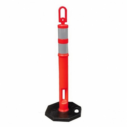Flexible traffic bollard with - traffic,