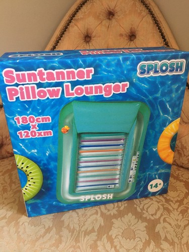 Splosh inflatable pool bed - pool,