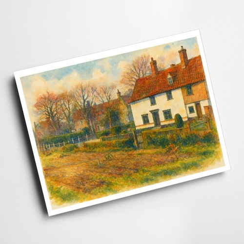 Print cross roads - -,