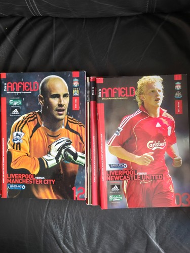 Liverpool home programmes - liverpool,