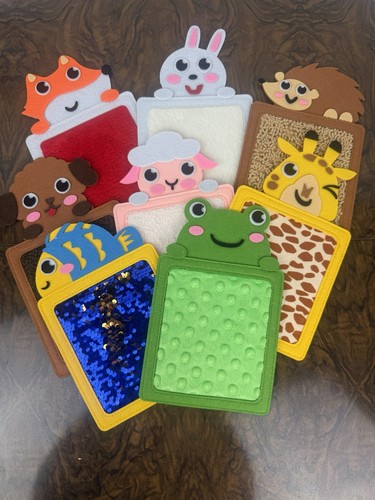 Animal sensory texture boards - texture,