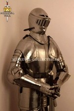 MEDIEVAL WEARABLE KNIGHT CRUSADOR FULL SUIT OF ARMOR COLLECTIBLE ARMOR