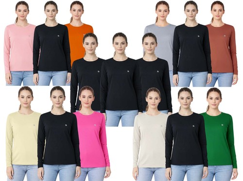 Women plain long sleeve - plain,