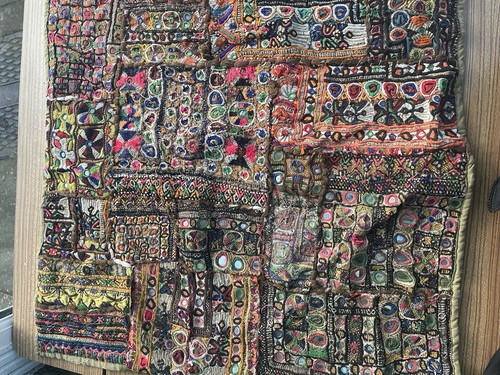 Antique indian embroidered - antique?,