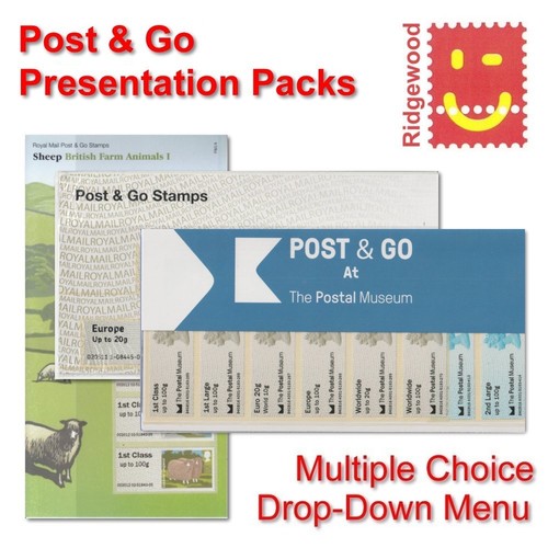 Post presentation packs - &, go