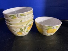 Set of 5  SHABBY CHIC Lemon