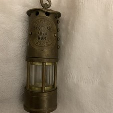 Brass Replica Miners Lamp