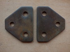 x2 OE FORD CAPRI DOOR HINGE PLATE REINFORCEMENT 6014402 74EBT228K37AA 1974 ON