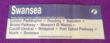 SWANSEA FIRST GREAT WESTERN