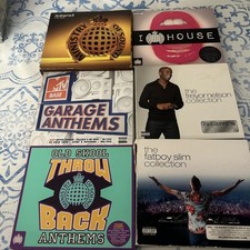 Small Bundle Of 6 Garage , House, Old Skool, Fat Boy Slim Boxset Cd Collections