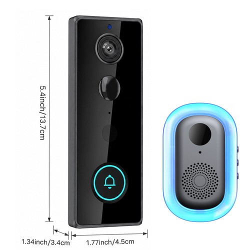 Wireless video doorbell smart - wireless,