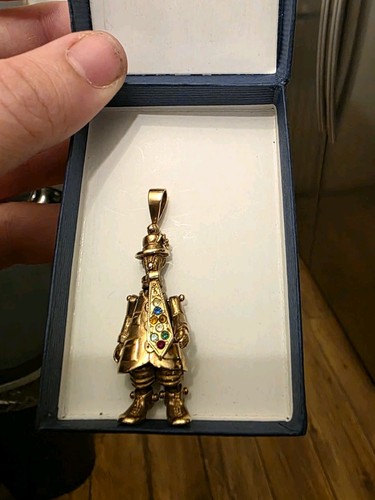 9ct gold mechanical - mechanical, clown