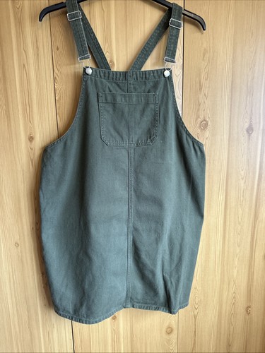 Khaki green twill - twill, dungaree