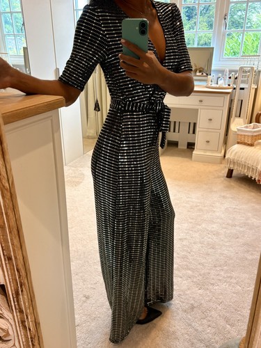 New look black silver - new, sequin