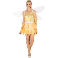 Tinkerbell Fairy Gold Costume