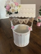 Wedding Time Wishing Well Card Box with Lights Wedding Card Box