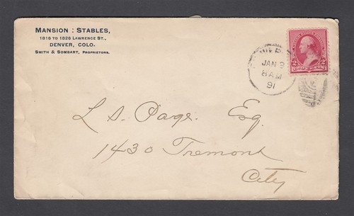 1891 mansion stables - stables, denver