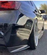 Black Fiber Rear Bumper Diffuser F30