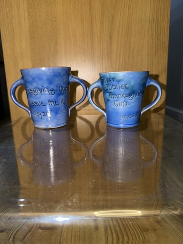 Pair baron barnstaple pottery - pair,