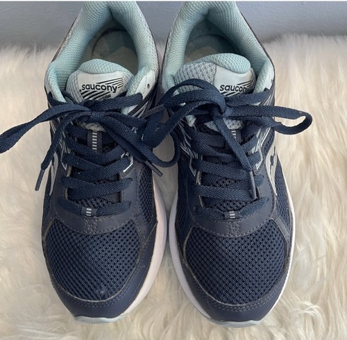 Saucony cohesion blue mint - 14, blue,mint