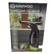 Daewoo Hurricane Cleared Rechargeable Window Vacuum 