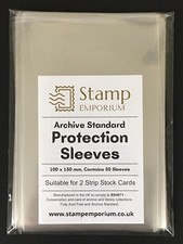 50 x Protective Sleeves for 2