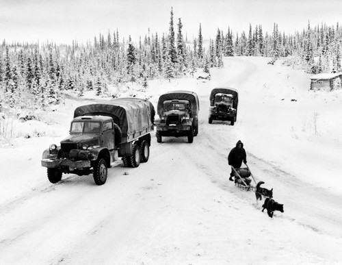1942 army trucks the alcan - 1942, on