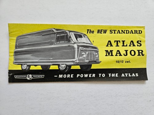 Standard atlas major van - atlas,