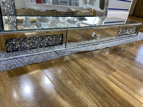 Crystal crushed diamond - crystal,