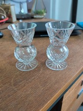 Pair of Vintage Crystal