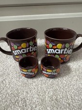 Vintage 1980s Smarties Mugs