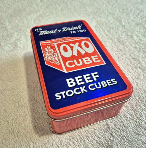 Oxo blue retro vintage metal - vintage,