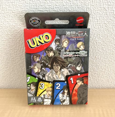 Uno attack titan card - attack, on